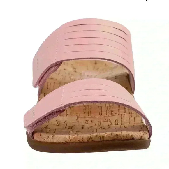 Waco Orthotic Leather Layla Slide~Coral~NEW BOX & BAG!~9.5 - Picture 6 of 12